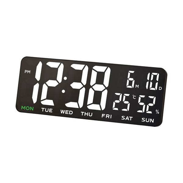 ※沖縄県への発送は別途送料が掛かります。※代引き支払いの場合は、別途代引き手数料が掛かります。当日の曜日がグリーン色に変わります電池切れの心配がないUSB電源掛け置き(背面スタンド)両用で広くご利用いただけます■商品情報商品サイズ：132x...