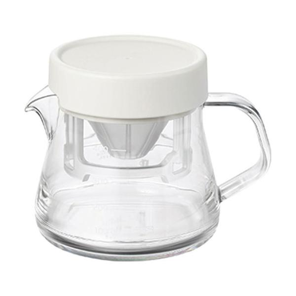 曙産業 コーヒーサーバーストロン 400 コンパクト ドリッパーセット ホワイト TW-3761 トライタン樹脂製 割れにくい 日本製 珈琲 ポット 軽量 おしゃれ