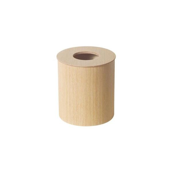 SAITO WOOD サイトーウッド 木製ルーム用ゴミ入れ 蓋付 栓白木 951H 中