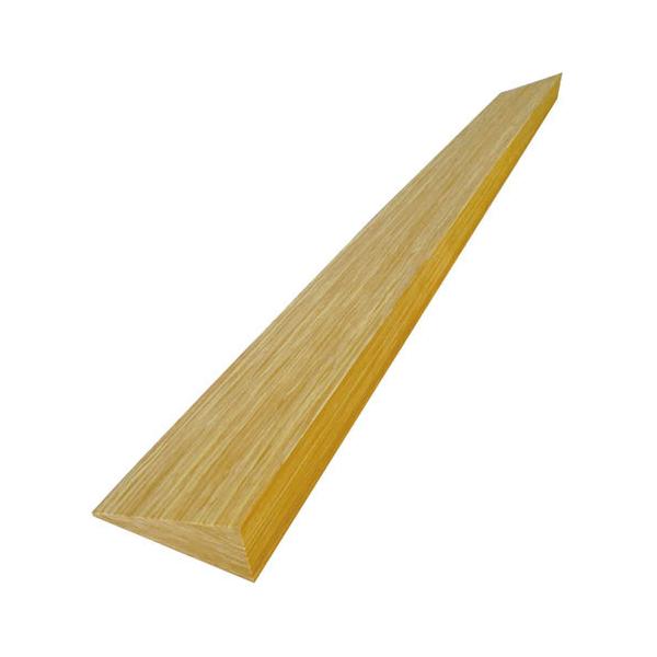 【商品説明】部屋と廊下の敷居の段差解消に！柔らかい発泡材を使用しているので、ぶつかった時の衝撃をやわらげ、つまさきのケガから守ります木目柄のため廊下やフローリングに使用しても見た目を損ないません自由な長さにカットして使用することもできます専...