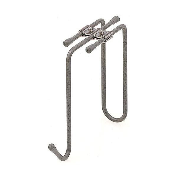 【商品説明】ブロックタイル貼りの堀に取り付けできる、壁面プランターフックです。本体をブロック塀にピッタリ挟み込み、取付け金具のネジを六角レンチで締め付けます。【用途】プランターの取付に。【仕様】色：ストーングレー使用荷重(kg)：3材質：鉄...