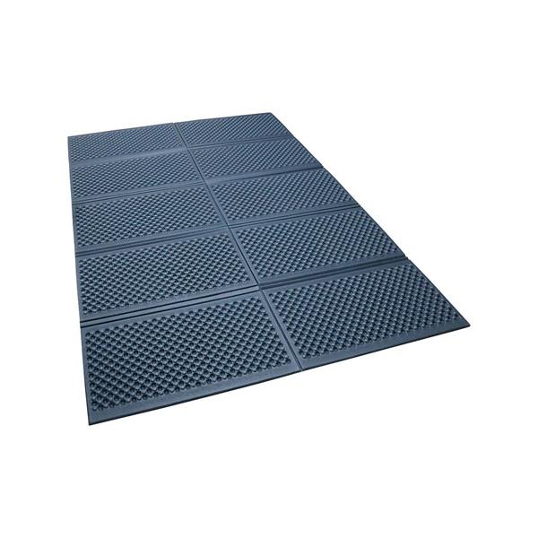 角利産業 折りたたみクッションマット ダブル 86193 インディゴ