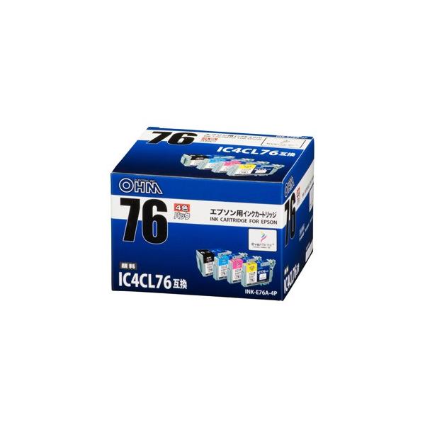 EPSON インク 76 4色セット10個+オマケ1個 エプソン (EPSON) IC4CL76(地球儀) 純正インクカートリッジ 4色パック