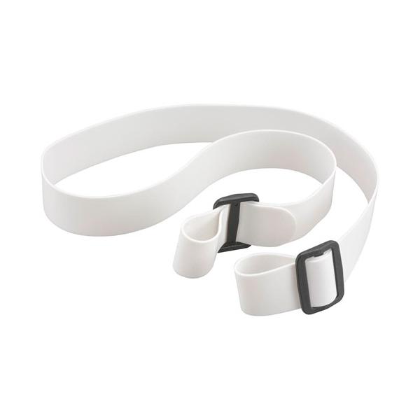 他サイト： オーム電機 ヘッドライト用シリコンバンド ホワイト SL-PHD-S002-W2の商品画像