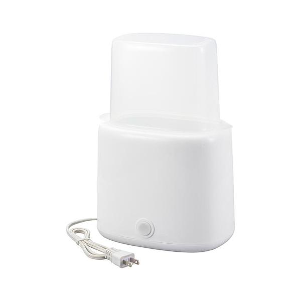 【特長】水を入れてボタンを押すだけ、カンタン操作で高温除菌。 2本の哺乳びんを同時に除菌可能。 水だけでOK、薬液は不要。 短時間で除菌完了、約15分で清潔に。 シンプル構造でお手入れラクラク。 【仕様】除菌時間：約15分。 定格電圧：10...