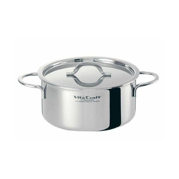 ビタクラフト 18-10 コロラド 両手鍋 No.2505 22cm : cocoatta - 通販