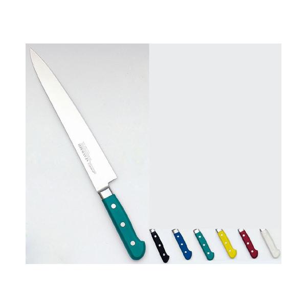 堺實光 STD抗菌PC 筋引 両刃 24cm 青 56011 : cocoatta - 通販 - Yahoo