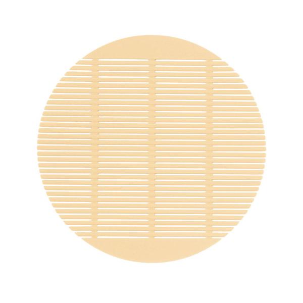 そばやうどん等の麺類の盛り付けに便利な丸型すだれです。外寸サイズ(mm)：197φ重量：47材質：ポリプロピレン樹脂食器洗浄機対応：可電子レンジ対応：可エンテック / えんてっく / ENTEC