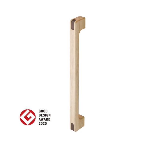 他サイト： マツ六 木製一体型手すり nimone クリアベージュ NM-420Cの商品画像