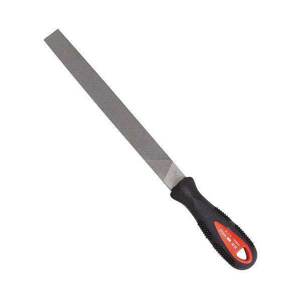 鉄工用ヤスリSG 荒目 平 200mm 柄付き : cocoatta - 通販