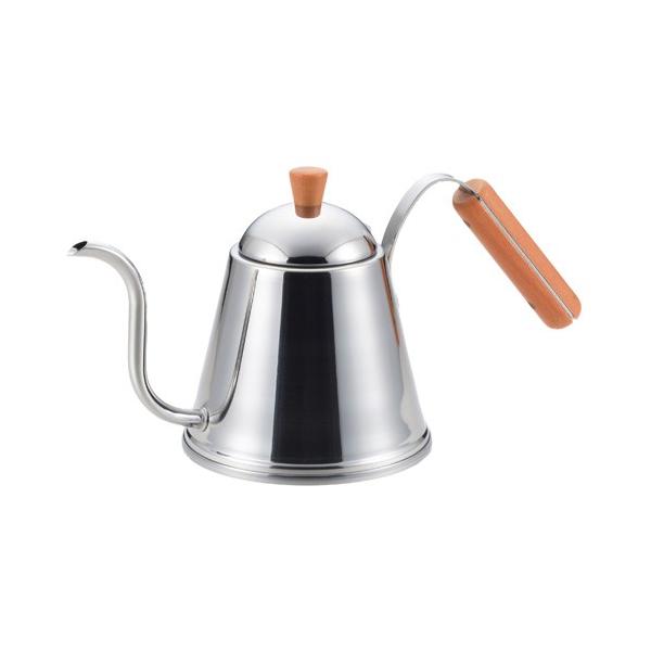 ドリップケトル 直火 コーヒー cafe 木柄ドリップケトル 日本製 燕三条