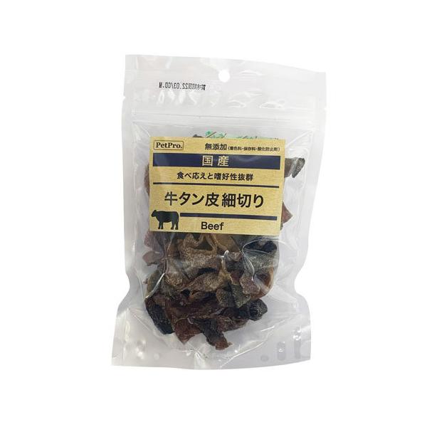 他サイト： ペットプロ 国産おやつ 無添加牛タン皮細切り 50gの商品画像