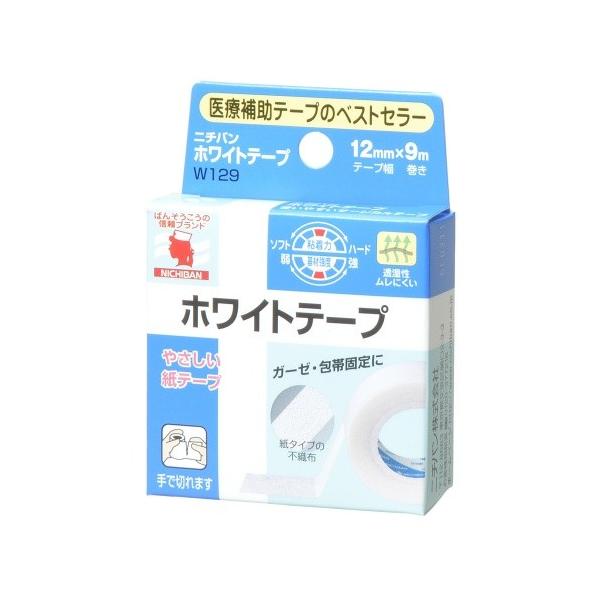 ニチバン ホワイトテープ 12mm×9m W129 : cocoatta - 通販 - Yahoo