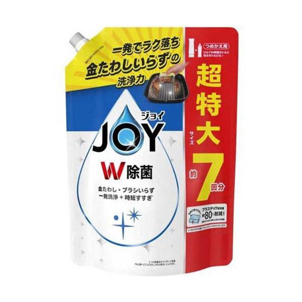 REAL JOY10個 P＆G JOY ジョイ W除菌 食器用洗剤 つめかえ用 超特大サイズ