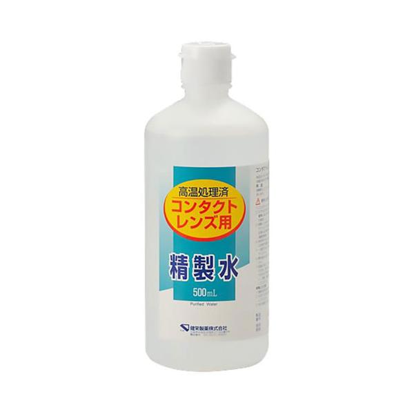 溶解剤としてコンタクトレンズの洗浄液、保存液の調製にご使用になれます。     ●本品はイオン交換、逆浸透又は限外ろ過などを単独あるいは組み合わせて精製した水を高温処理したものです。●溶解剤としてコンタクトレンズの洗浄液、保存液の調製に用い...