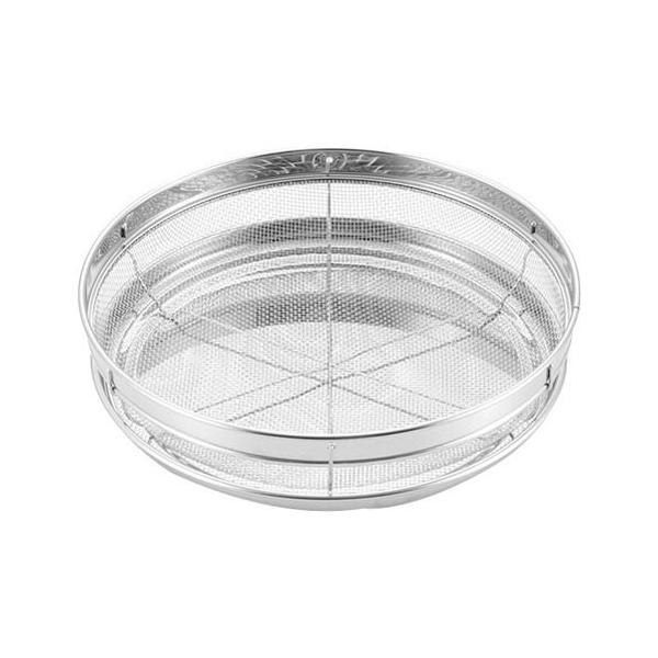 ザル セット 鮮食派宣言 浅ザル＆トレーセット 25cm ネット入 OS-04N