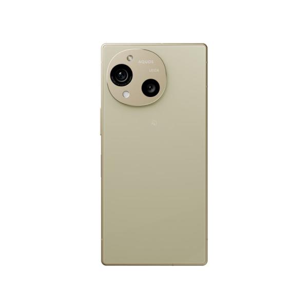 SHARP SIMフリー スマートフォン AQUOS R10 SH-M31AZ-C (Snapdragon7 + Gen 3 オクタコア 12GB 256GB Android 5G eSIM対応 生体認証 防水防塵)トレンチベージュ
