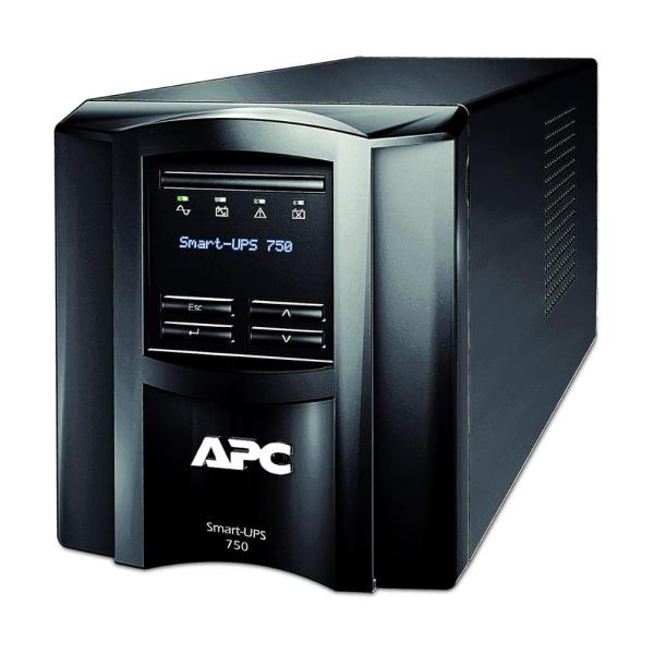 シュナイダーエレクトリック APC 無停電電源装置 UPS SMT750J5W ( 750VA 500W 単相100V ラインインタラクティブ給電 正弦波出力 タワー型 5年保証 )