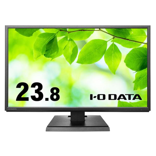 I-O DATA アイ・オー・データ モニター ディスプレイ LCD-DF241EDB-A (23.8型 FHD ADS 非光沢 HDMI DisplayPort アナログRGB チルト VESA 5年間保証)ブラック