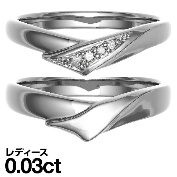 結婚指輪 誕生日 マリッジリング 安い プラチナ900 天然 ダイヤモンド プラチナ900 2本セット 日本製 金属アレルギー 日本製 誕生日 ギフト Sa 164sa 165 Pt M ココカル
