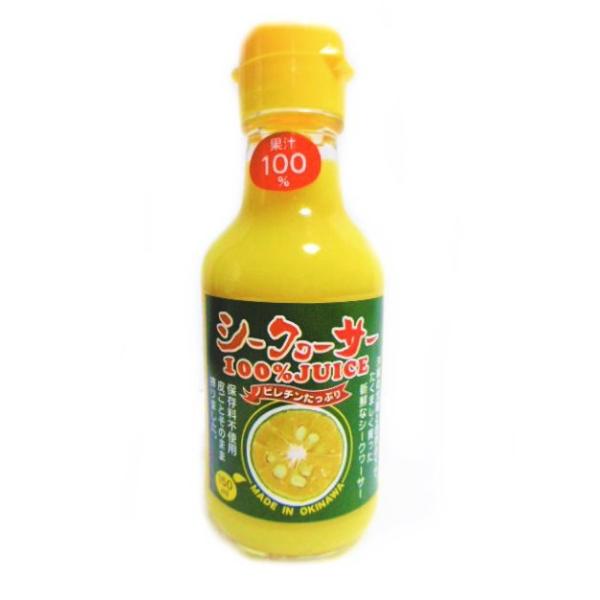 沖縄県産 シークワーサー 果汁100%ジュース720ml 4本 d23de575f38474a3cba2a570c304d9