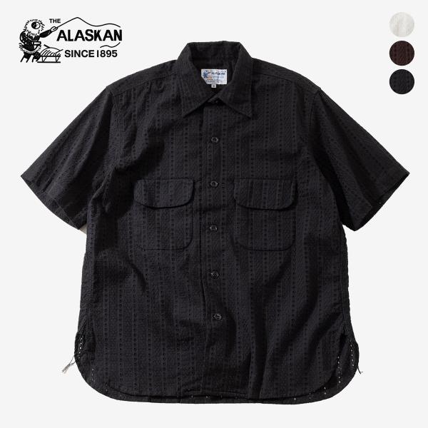 アラスカン ハコバ ストライプ シャツ THE ALASKAN AL261HS16011
