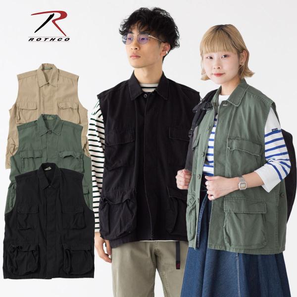 ROTHCO ロスコ ミリタリー BDU ノースリーブ ハード ウォッシュ