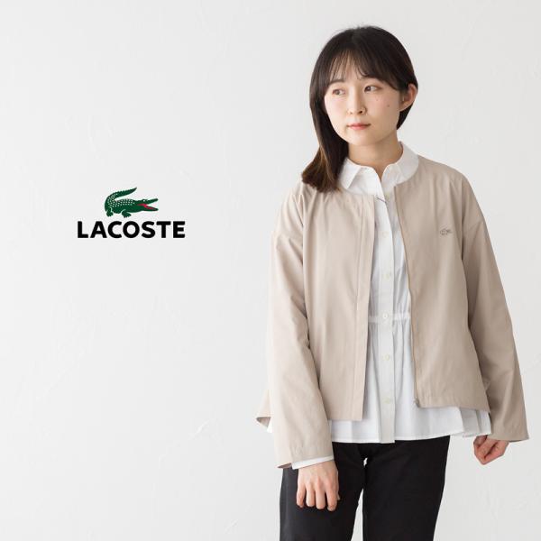 LACOSTE（ラコステ） クルーネック ショートブルゾン BF207EL