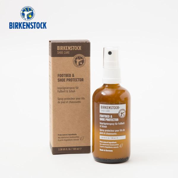 ●レザー用のコーティングスプレー。BIRKENSTOCKのフットベッド＆シュープロテクターは汚れや水分から靴をしっかりと守ってくれます。風や雨から効果的に靴を守る水性タイコートです。素材の乾燥やひび割れを防ぎ、靴を長持ちさせることができます...