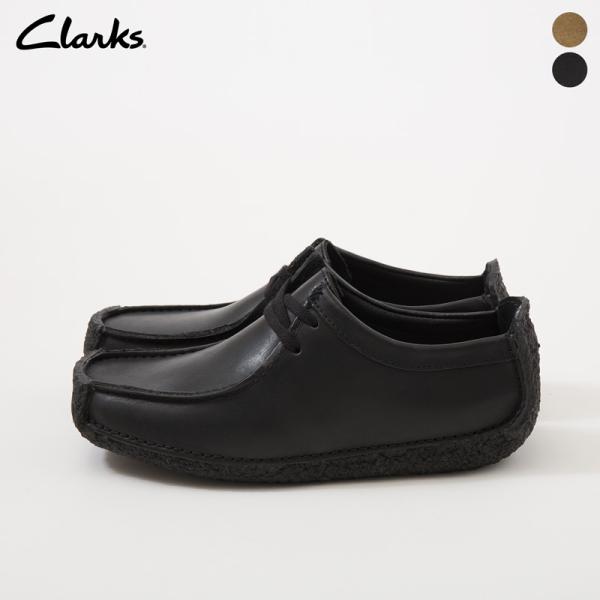 美品 Clarks クラークス 26cm Natalie ワラビー 黒 Clarks（クラークス） レディース ナタリー Clarks Natalie 日本正規品