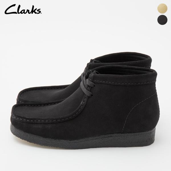 Clarks■Wallabee/ワラビーブーツ✨モカシン チャッカブーツ レザー Clarks クラークス ワラビーブーツ Wallabee 日本総代理店品
