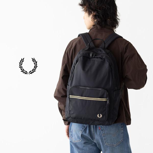 FRED PERRY（フレッドペリー） ティップド テープ バックパック L2807