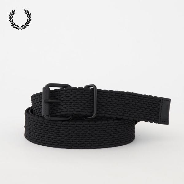 FRED PERRY（フレッドペリー） ウーブン ベルト ストレッチ メッシュ