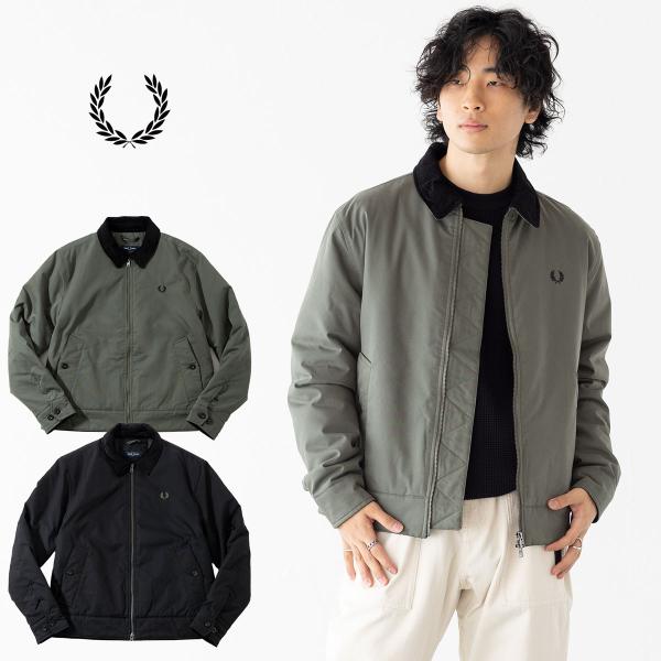フレッドペリー FRED PERRYリバーシブル キルティング ジャケット cocochiya_fp-blouson