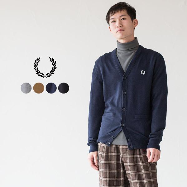 FRED PERRY フレッドペリー クラシック カーディガン K9551 FRED PERRY フレッドペリー クラシック カーディガン K9551