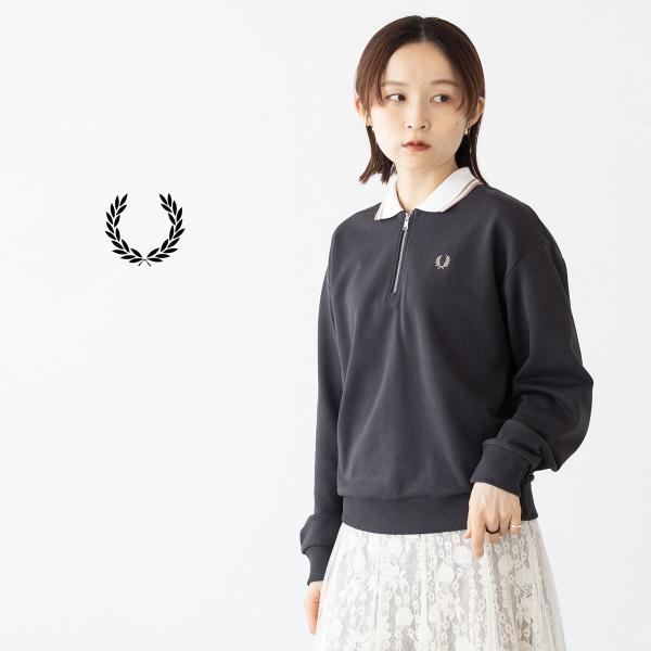 FRED PERRY ポロシャツ ハーフジップ コラボ 限定モデル 別注 美品 FRED PERRY（フレッドペリー）の「FRED PERRY×EDIFICE