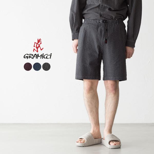 GRAMICCI シアサッカーラグーンショーツ GRAMICCI パンツ O.G. SEERSUCKER LAGOON SHORT｜OGシアサッカー