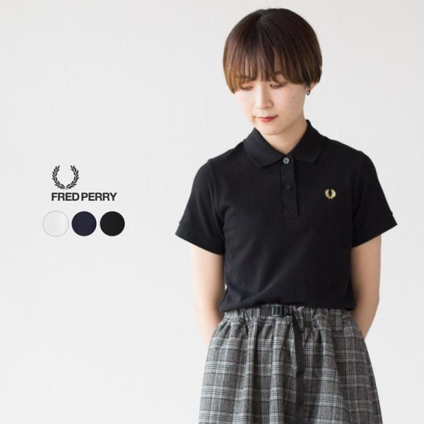 可愛いクリスマスツリーやギフトが Fred Perry レディース ブラック Lサイズ 送料無料 定番ポロシャツ ポロシャツ Dessertfirstgirl Com