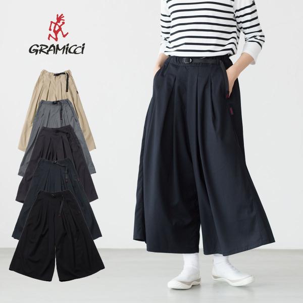 新品未使用GRAMICCIグラミチ ストレッチギャバジンフレアパンツ　Ｌ GRAMICCI グラミチ レディース ストレッチ ギャバジン フレア