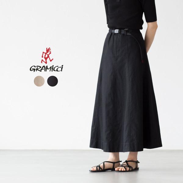GRAMICCI グラミチ リネン フォルサム スカート G2SW-SK059 GRAMICCI グラミチ リネン フォルサム スカート G2SW-SK059
