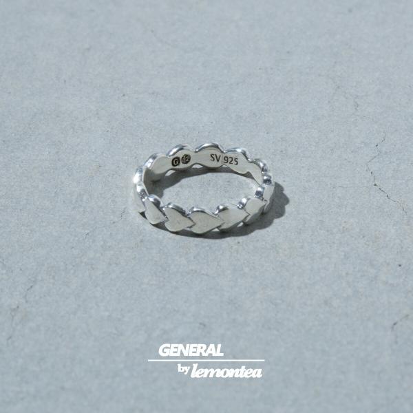 GREENLAND　シルバー925リング　6個セット GENERAL ジェネラル ハート リング GEN-046 GENERAL シルバー 925