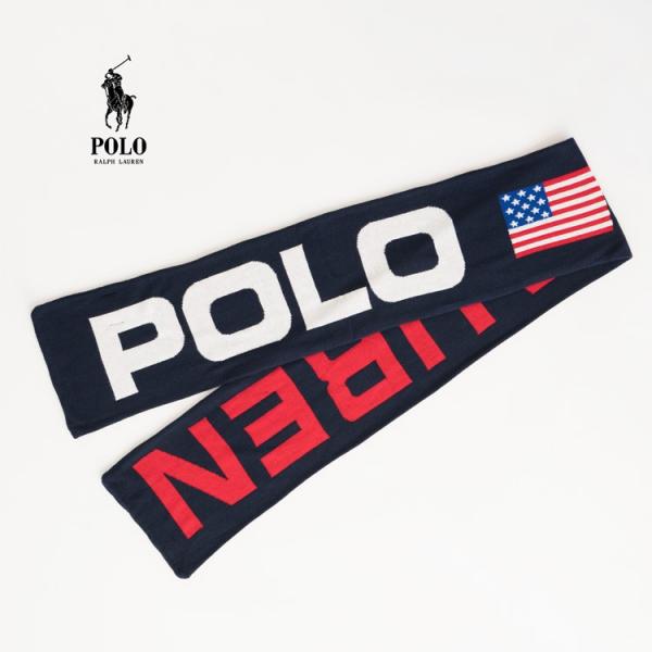 ポロスポーツ マフラー POLO RalphLauren ポロ ラルフローレン ニット