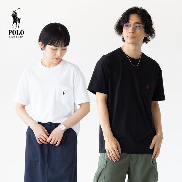 ★POLO RALPH LAUREN★ポニーロゴ 刺繍 半袖Tシャツ POLO RALPH LAUREN ポロ ラルフローレン ポケット Tシャツ