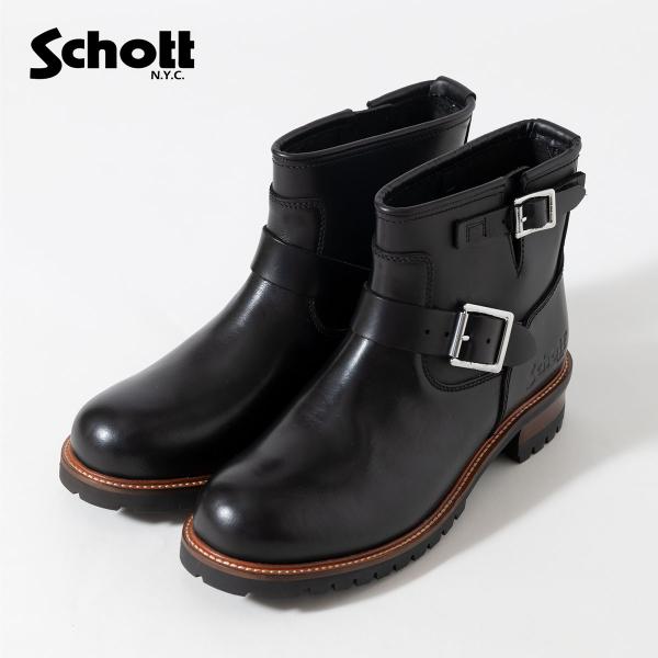 Schott N.Y.C（ショット） Schott エンジニア ショートブーツ S28002