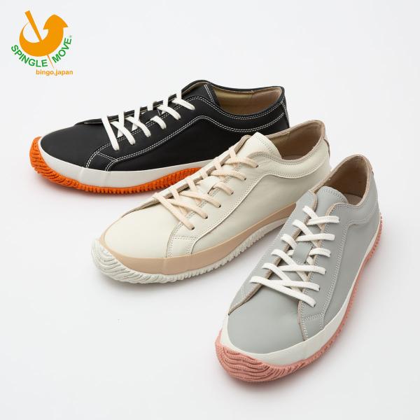 SPINGLE（スピングル） スピングルムーブ SPM-1033 レザースニーカー