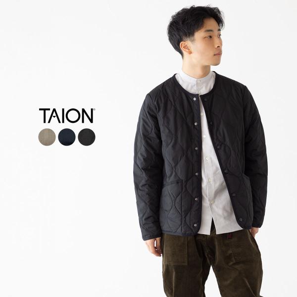 タイオン TAION ダウン ジャケット ミリタリー クルーネック ダウンジャケット メンズ レディース ユニセックス 防寒 TAION-104B2ML-1 TAION（タイオン） ミリタリー クルーネック ダウンジャケット TAION