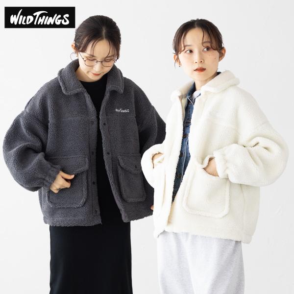 WILD THINGS ワイルドシングス ボア G-1 ジャケット WTL25113IS メンズ