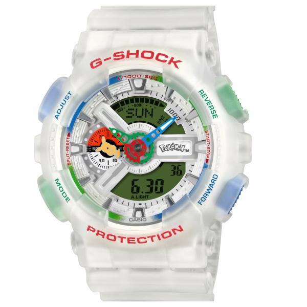 カシオ メンズ腕時計 ジーショック GA-110PKM-7AJR CASIO G-SHOCK Pokemon コラボレーションモデル ポケモン 新品 国内正規品
