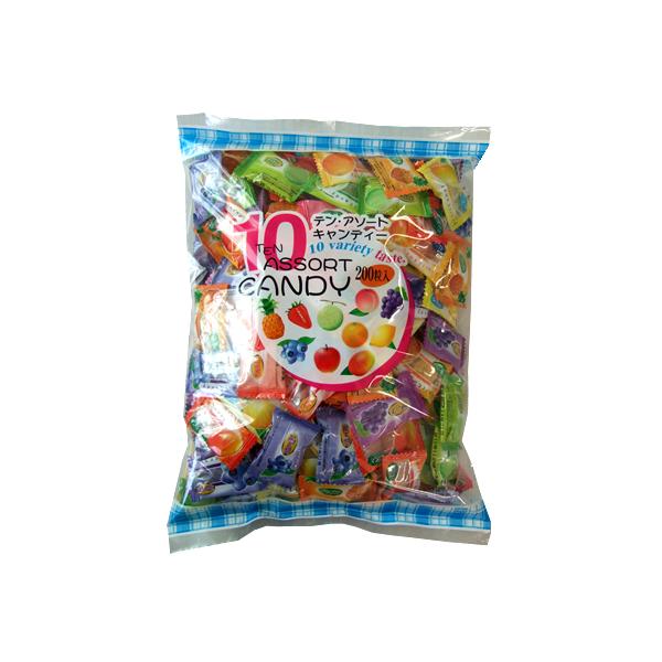 他サイト： ニッシンドルチェ 10アソートキャンディ200 560g キャンディ 飴 グミ タブレット お菓子の商品画像
