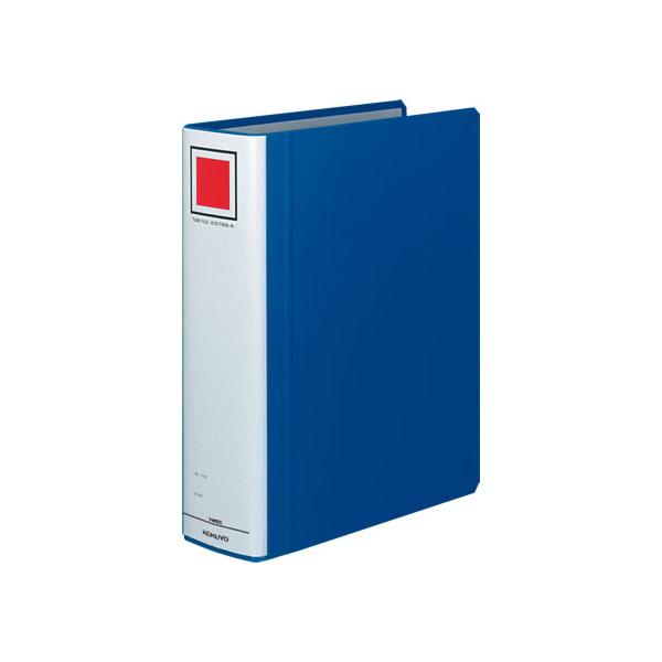 他サイト： コクヨ チューブファイル〈エコツインR〉A4タテ とじ厚70mm 青の商品画像